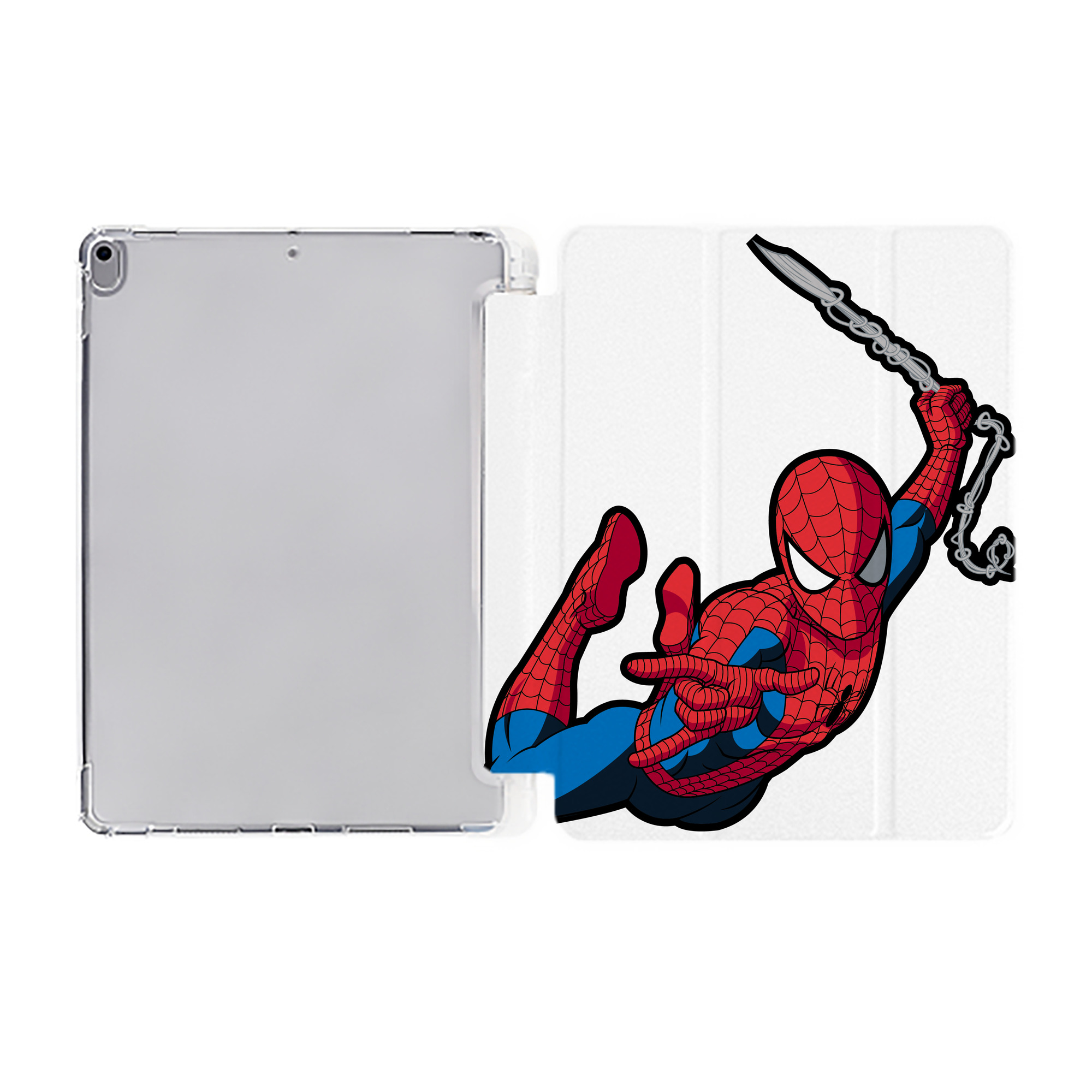 （画像用） アベンジャーズ The Avengers IPad ケース ペン収納付き 三つ折りスタンド PUレザー×シリコン 対応機種9.5/10.5/10.9インチ